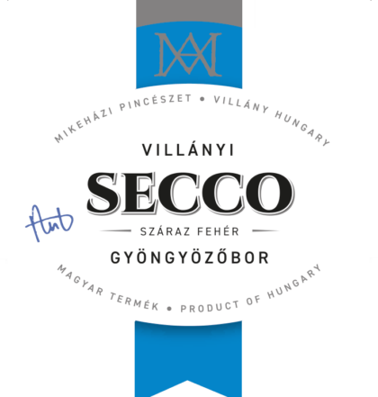 Villányi SECCO fehér gyöngyöző 2025
